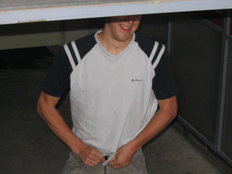 Pete after his jog.JPG